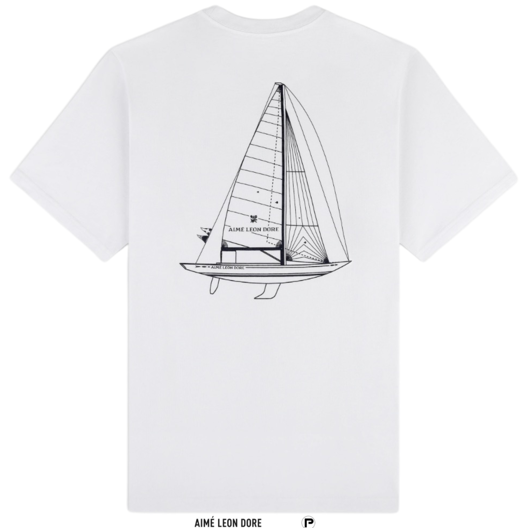Aimé Leon Dore Marina Tee Bright White