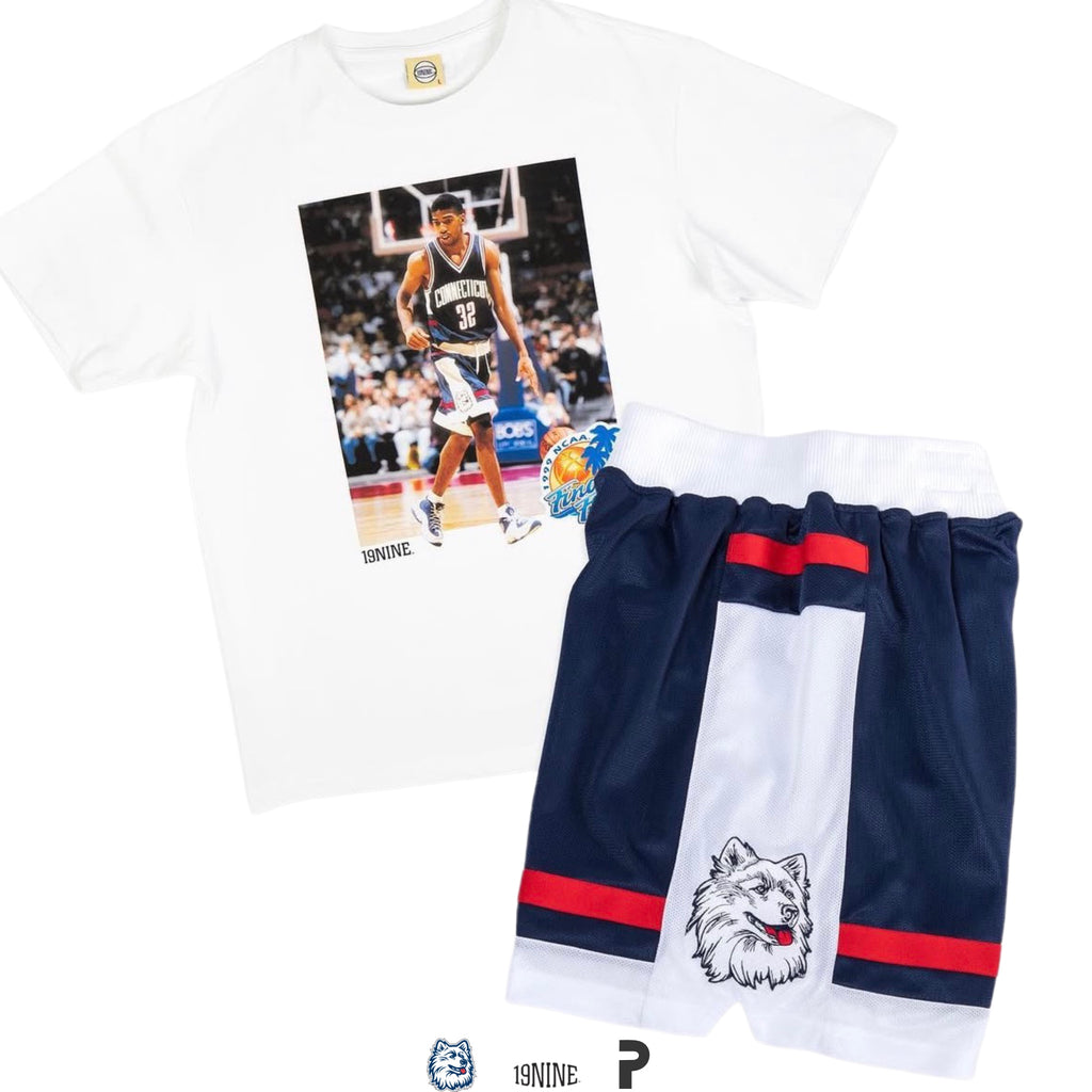 19Nine UConn Huskies 1998-99 Legacy Rip Hamilton Tee 2022 (USED)