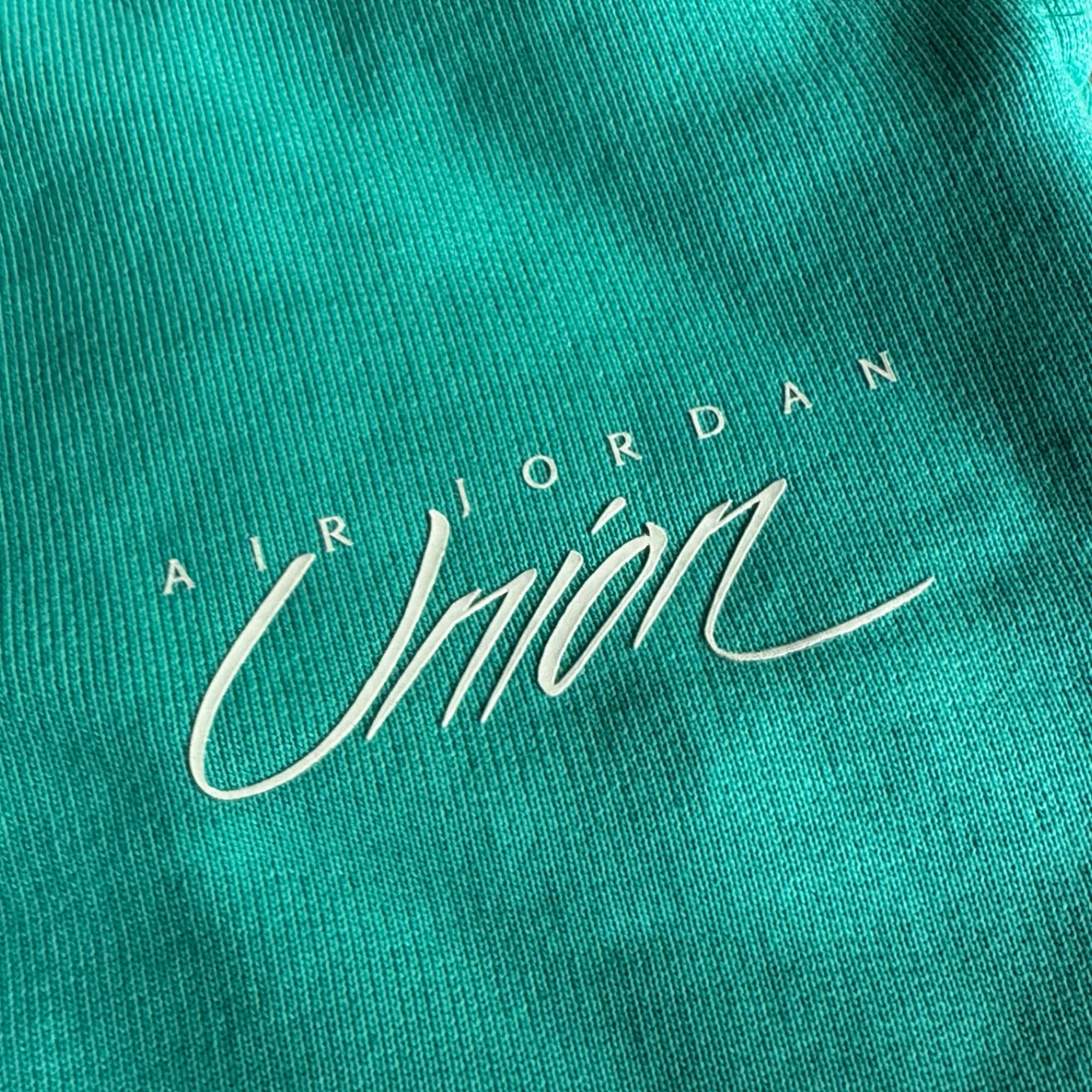 Air Jordan 1 KO x Union LA Fleece Sweatpants Kinetic Green/Coconut Milk (USED)