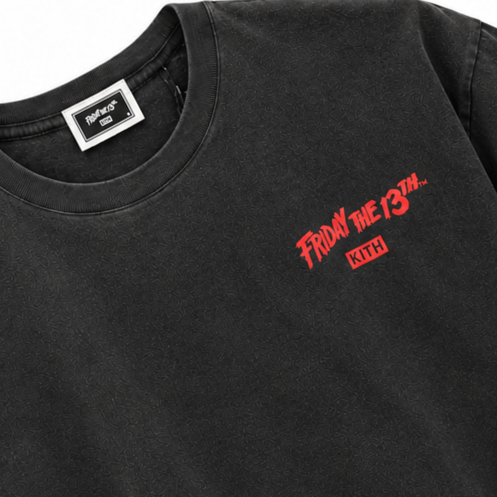 Kith Friday The 13th Jason Voorhees Mask Series Vintage Tee Black 2026