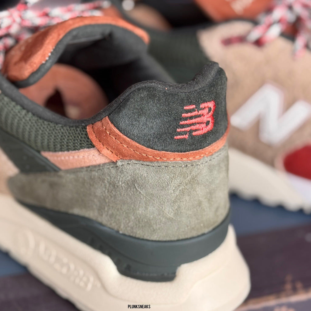Kith Ronnie Fieg Frank Lloyd Wright New Balance 998 MiUSA Broadacre City Chutney (USED)