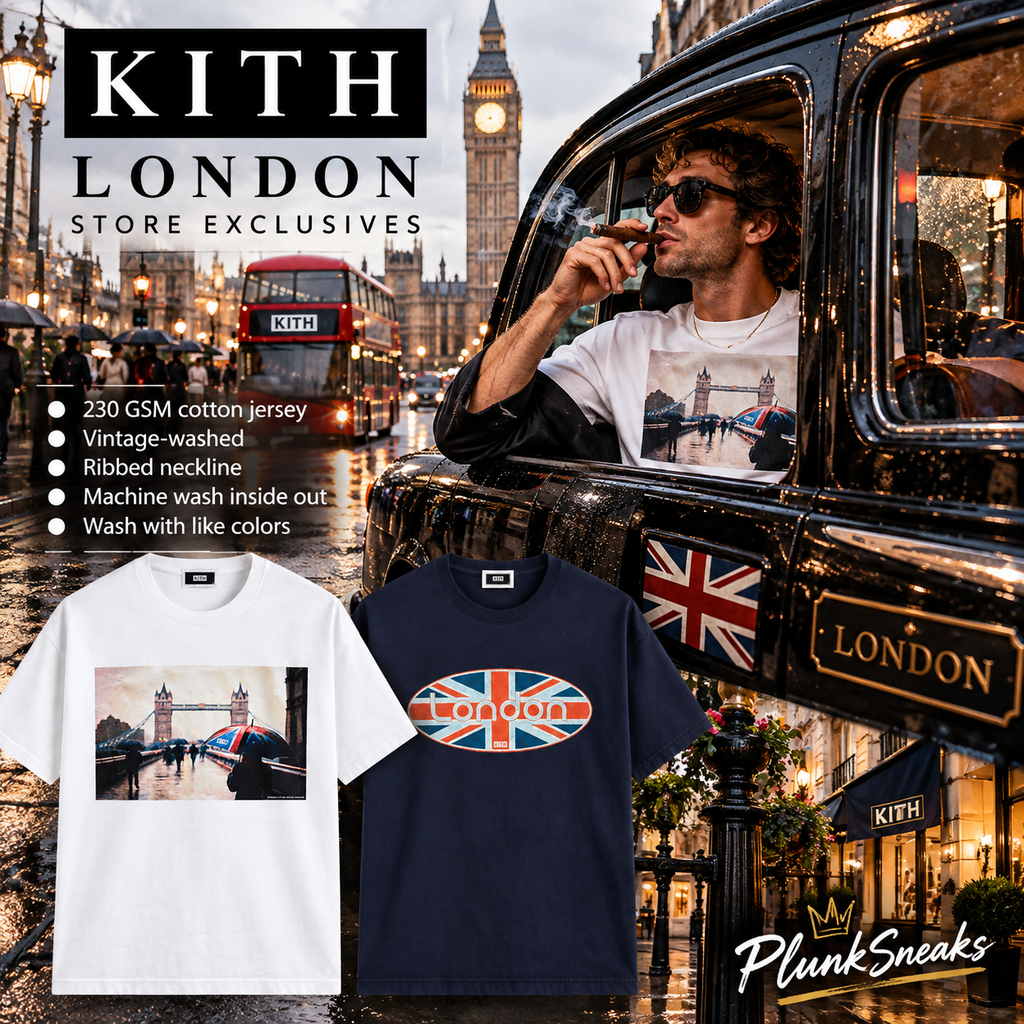 Kith London Union Jack Tee Nocturnal | Store Exclusive 2026