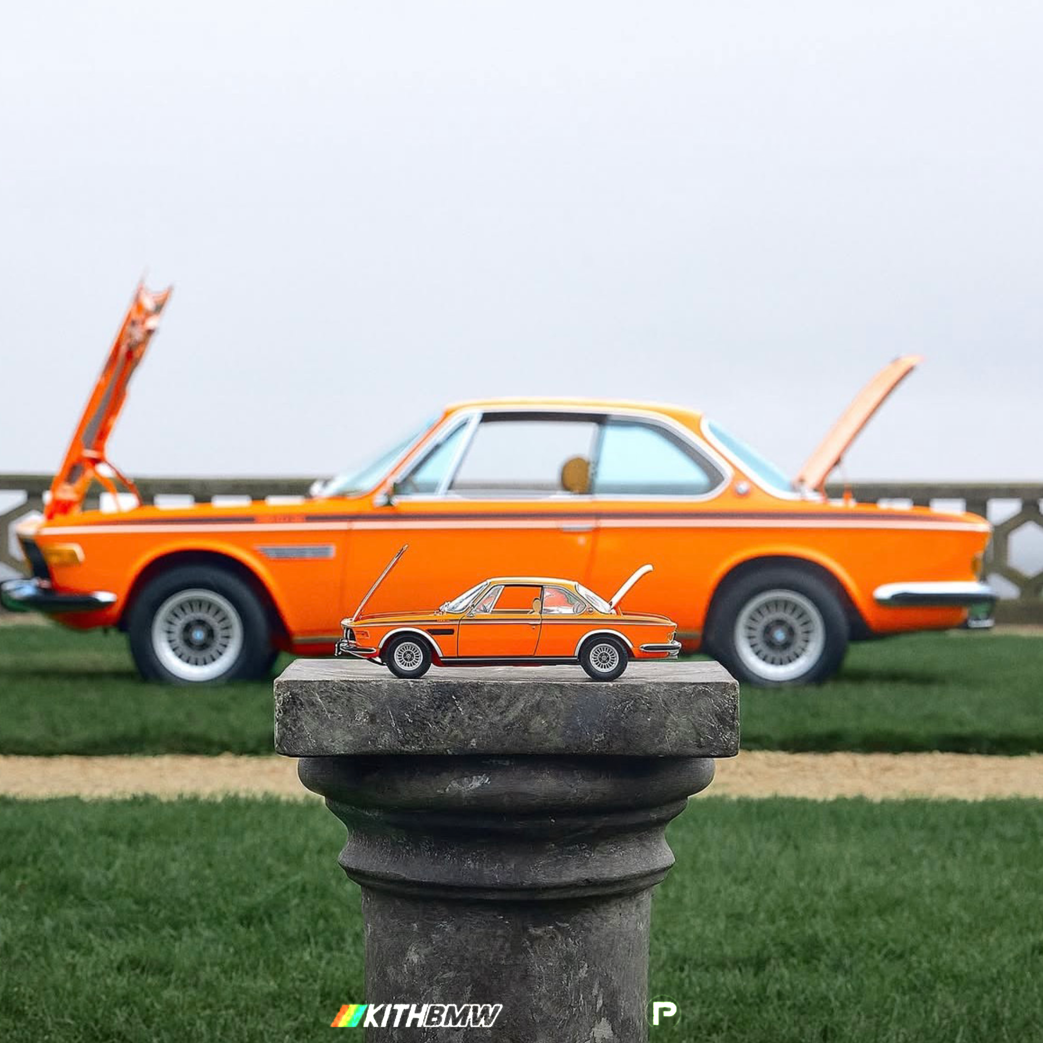 Kith for BMW CSi 3.0 1:18 Diecast Model Car