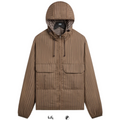 Kith Layered Stripe Raj Hooded Jacket Gobi 2026