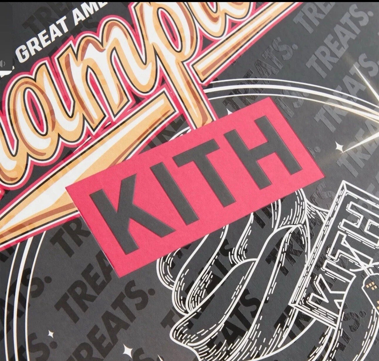 Kith Treats Swirling Champions Vintage Tee 2024