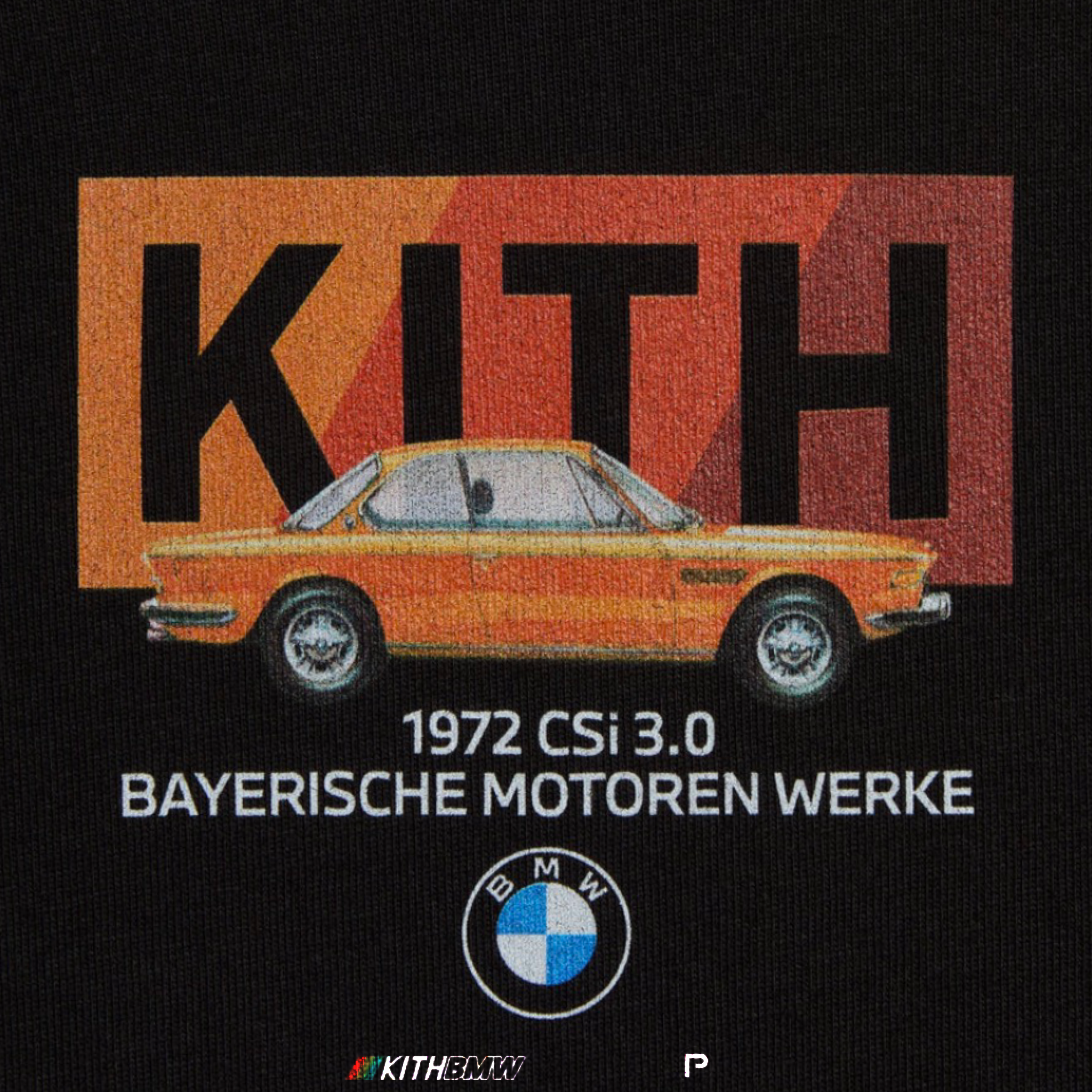 Kith for BMW CSi 3.0 Classic Box Logo Tee