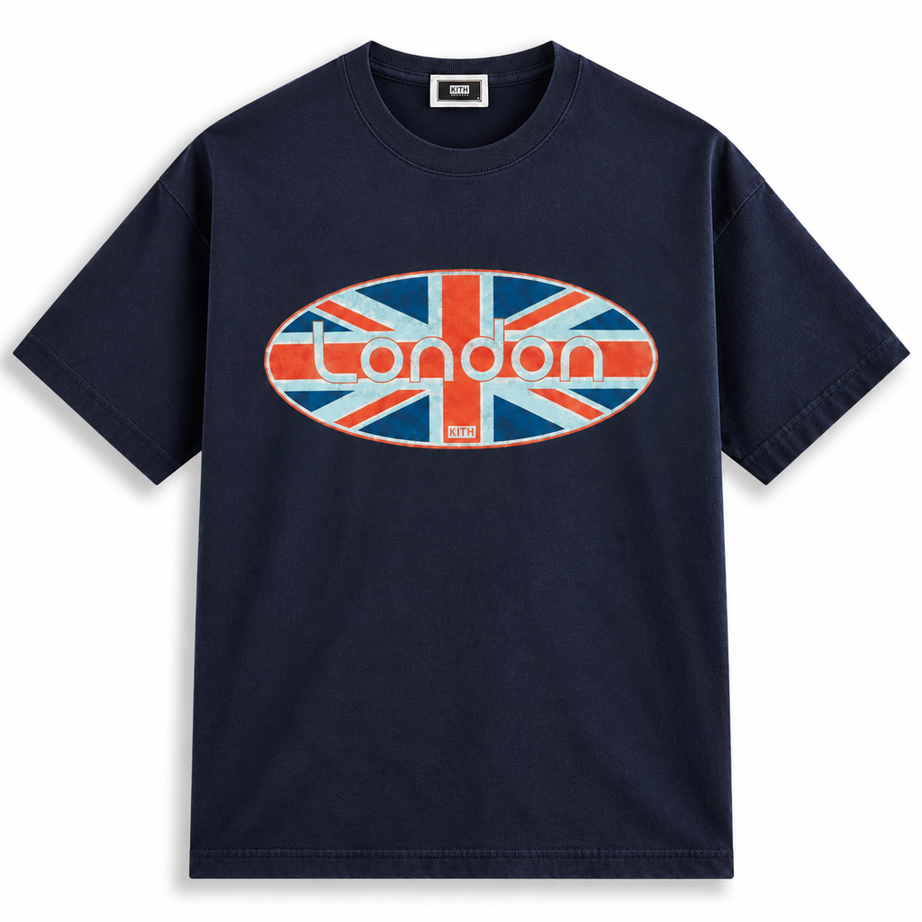 Kith London Union Jack Tee Nocturnal | Store Exclusive 2026