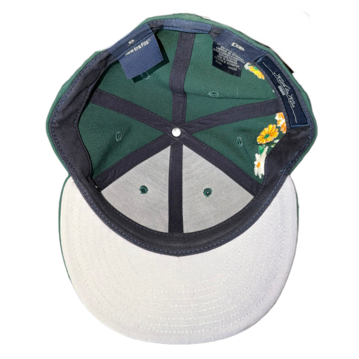 Kith New Era New York Yankees Floral Fitted Hat Stadium 2023 (USED)