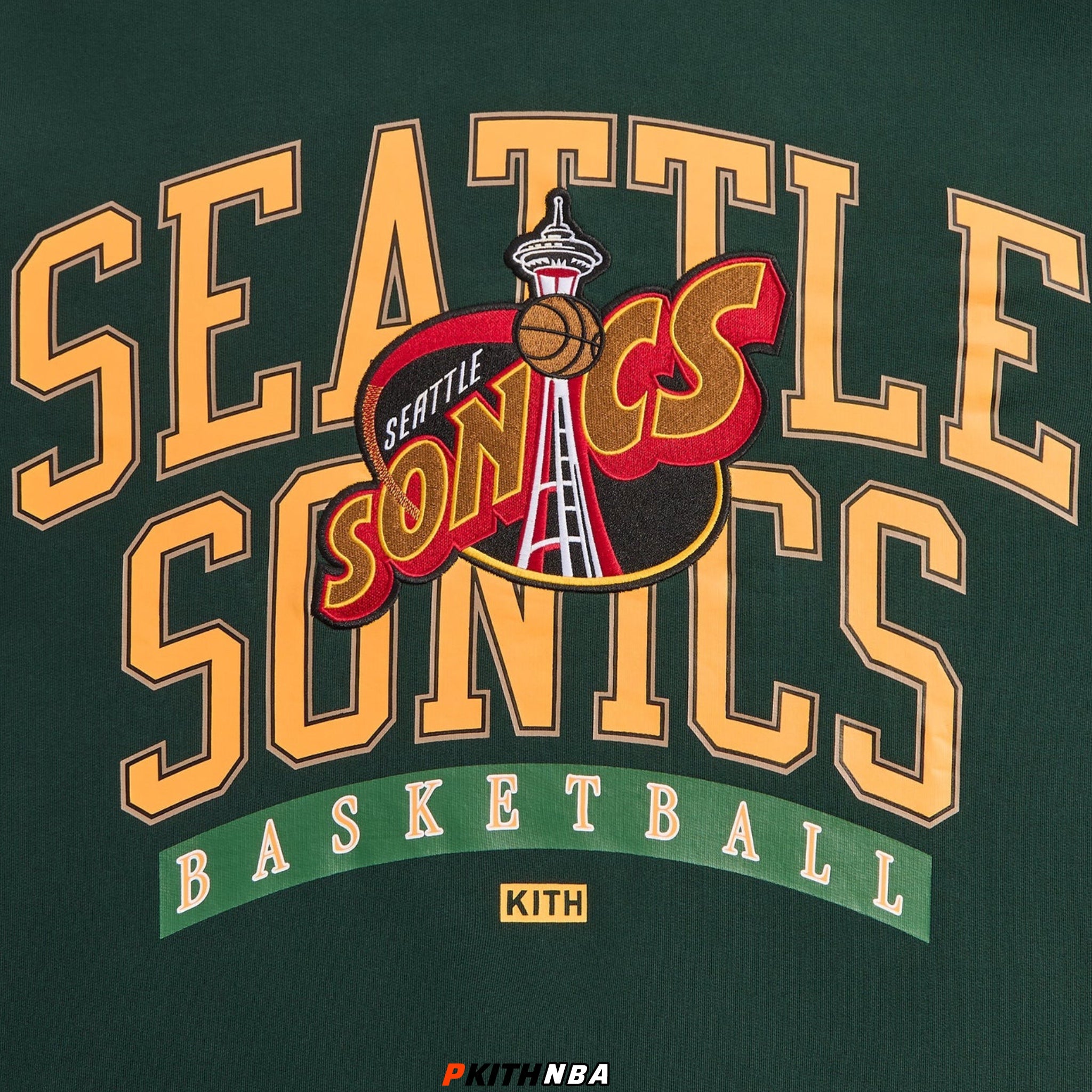 Kith for NBA All-Star Seattle SuperSonics Nelson Crewneck