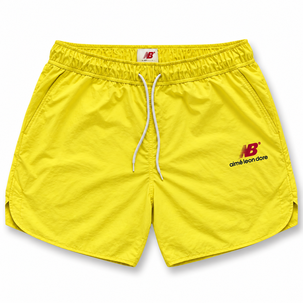 Aimé Leon Dore New Balance 997 Nylon Running Short Canary Yellow 2019 (USED)