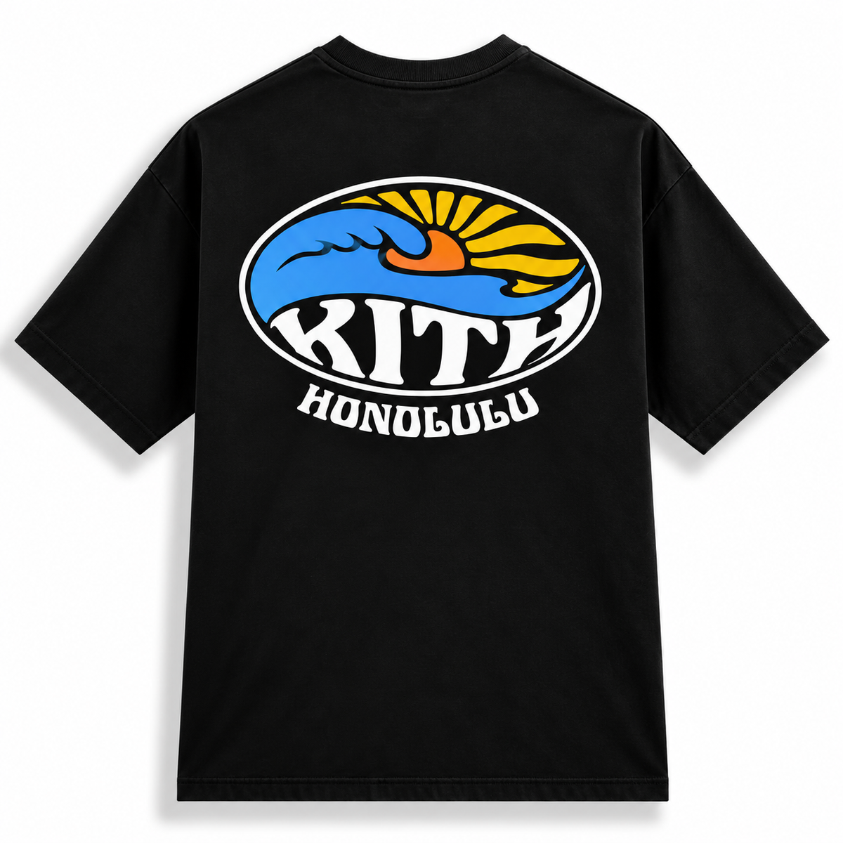Kith Hawaii Frontside Surf Tee Black | Store Exclusive 2026