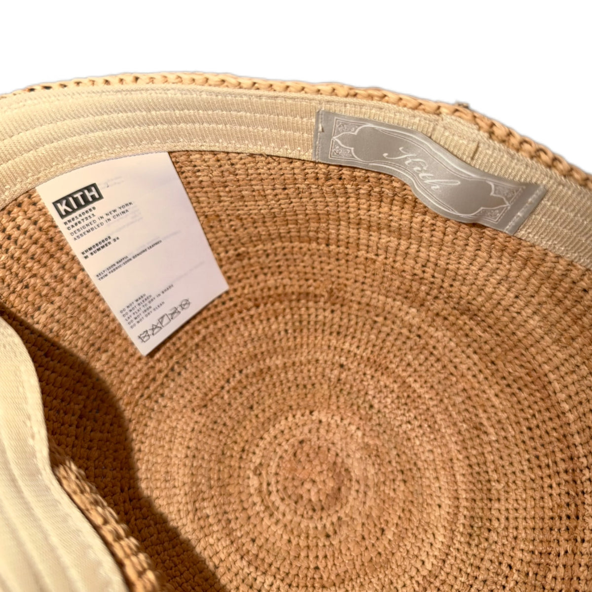 Kith Raffia Cap Natural 2024 (USED)