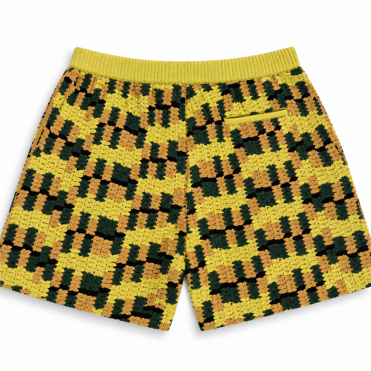 Aimé Leon Dore Wool Hand Knit Short Beige Green 2023 (USED)