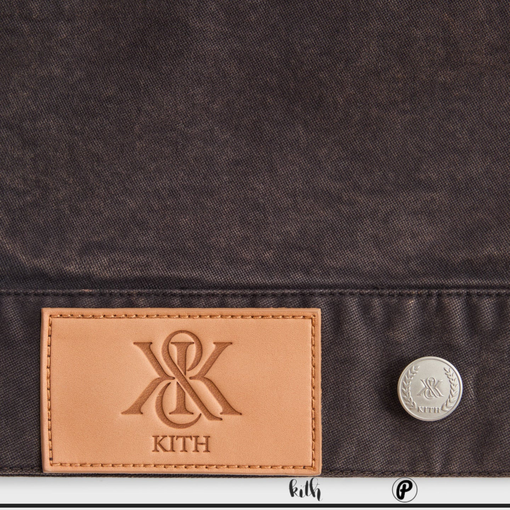 Kith Garment Dyed Alonzo Jacket Kindling 2026