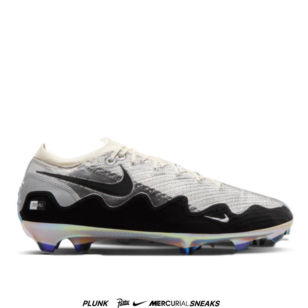 Patta x Nike Mercurial Vapor 16 Elite Chrome Black White