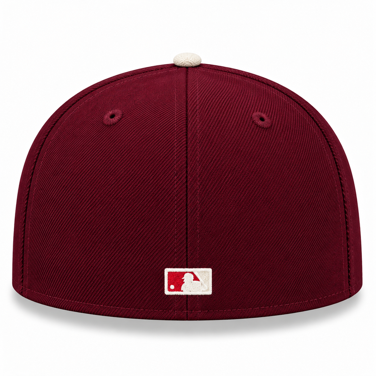 Hat Club New Era Los Angeles Dodgers 100th Anniversary 59FIFTY Fitted Hat Maroon Cream 2022
