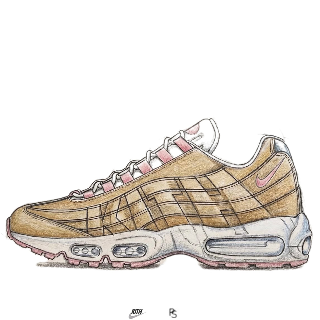 Kith & Nike Air Max 95 OG Big Bubble Linen Pre-Order (Men’s)