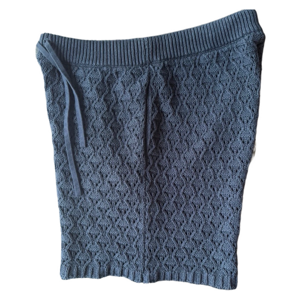 Aimé Leon Dore Cotton Eyelet Knit Short Navy 2023 (USED)
