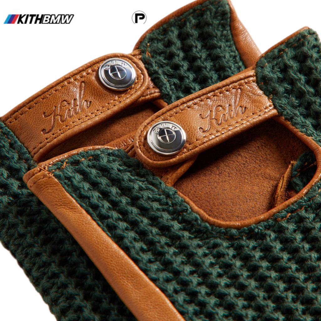 Kith for BMW Crochet Driving Gloves Vitality