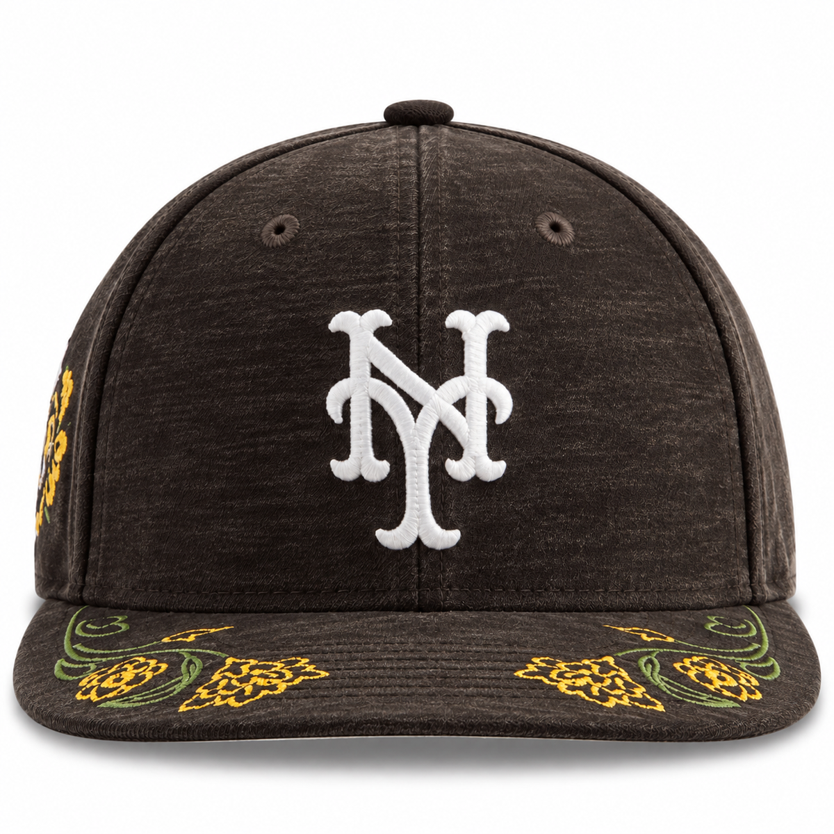 Kith New Era New York Mets Floral Chenille Low Profile 59FIFTY Fitted Cap Kindling 2024