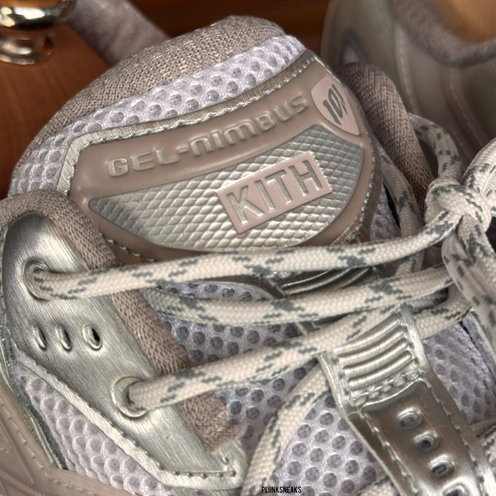 Kith ASICS GEL Nimbus 10.1 White Morganite (USED)