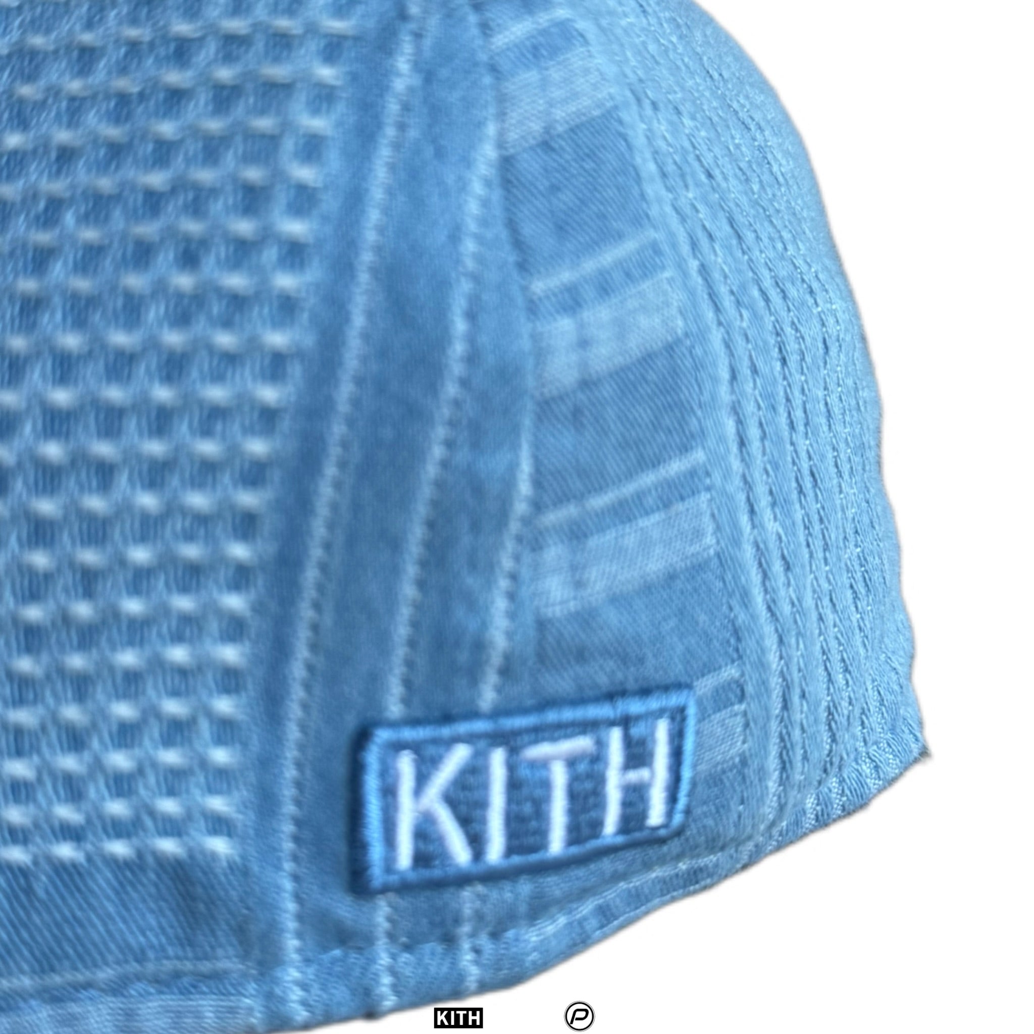 Kith x New Era New York Yankees Japanese Indigo Jacquard Low Profile Cap 2023 (USED)