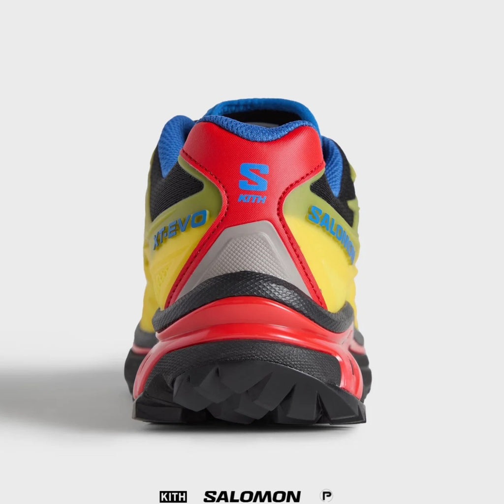 Kith for Salomon XT-EVO Black Lemon Lava Falls
