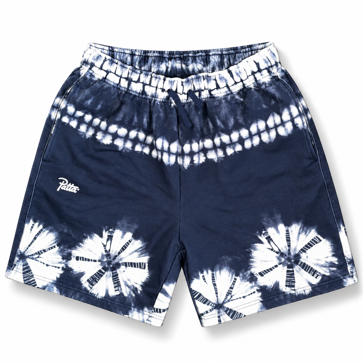 Patta Basic Shibori Jogging Short Odyssey Blue 2023