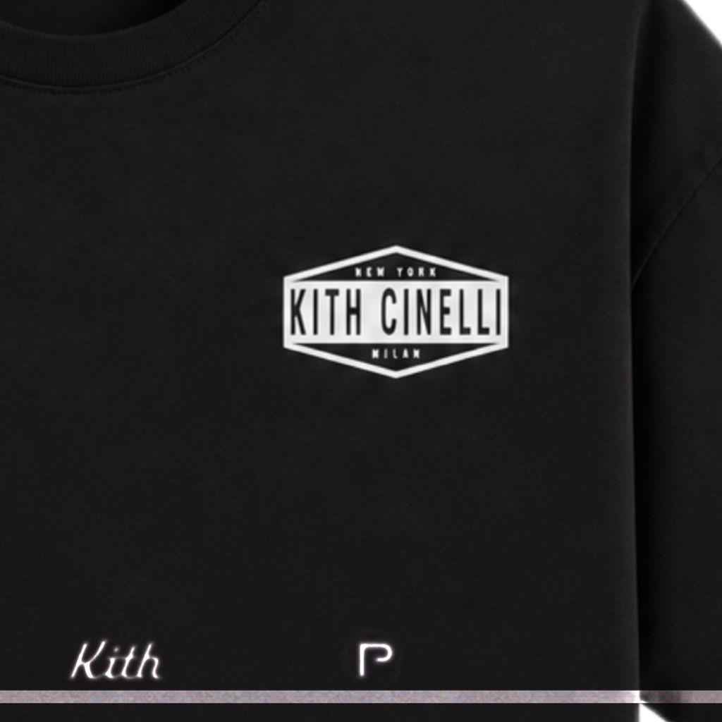 Kith for Cinelli Ciclismo Tee Black 2026