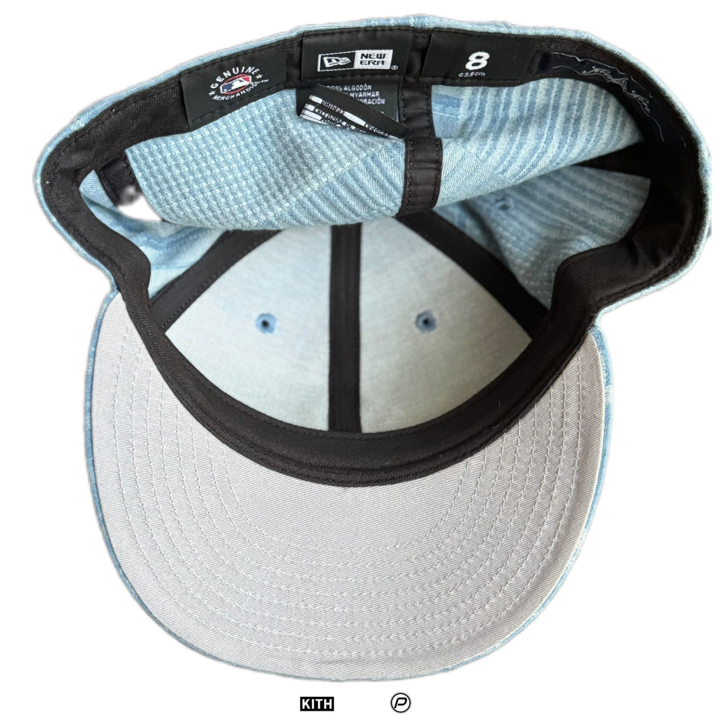 Kith x New Era New York Yankees Japanese Indigo Jacquard Low Profile Cap 2023 (USED)
