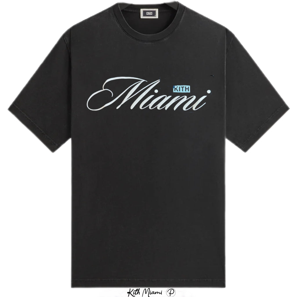 Kith Miami Script Vintage Tee | Store Exclusive