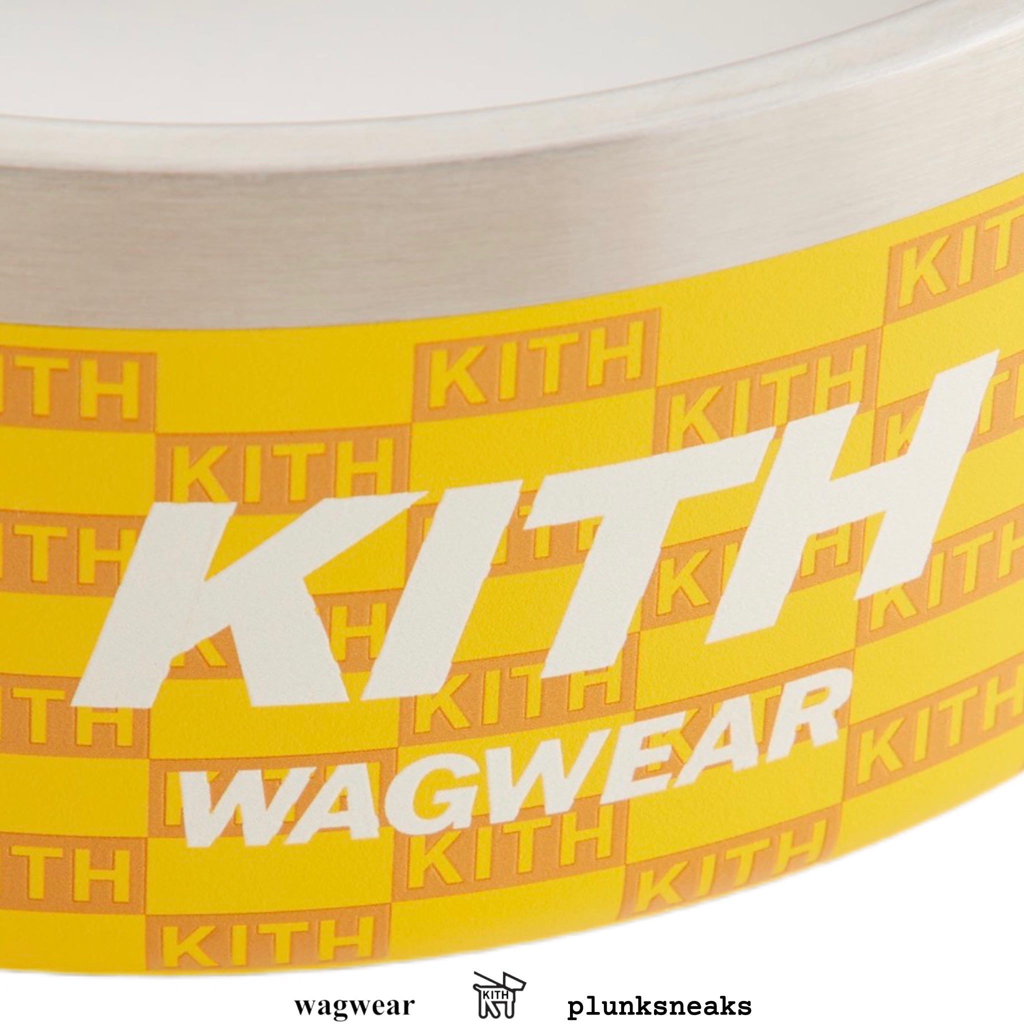 Kith for Wagwear Metal Pet Bowl