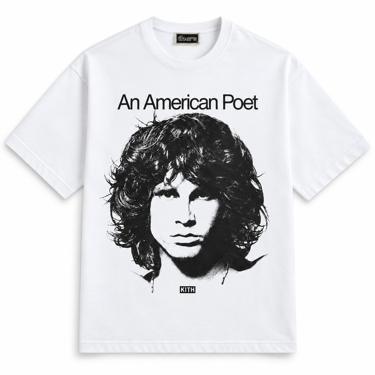 Kith Records for The Doors American Poet Tee White 2026