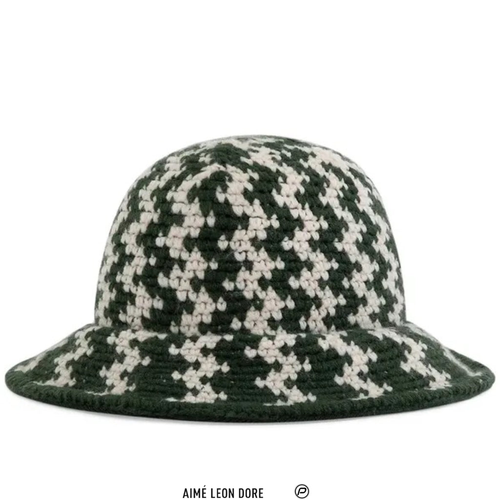 Aimé Leon Dore Crochet Bucket Hat Pristine/Green 2024 (USED)