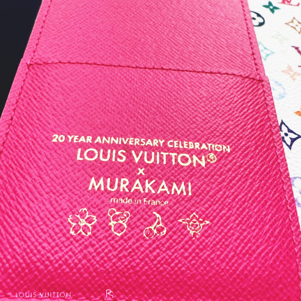 Louis Vuitton x Takashi Murakami Monogram Multicolor Emily Notebook Cover 2025 (USED)