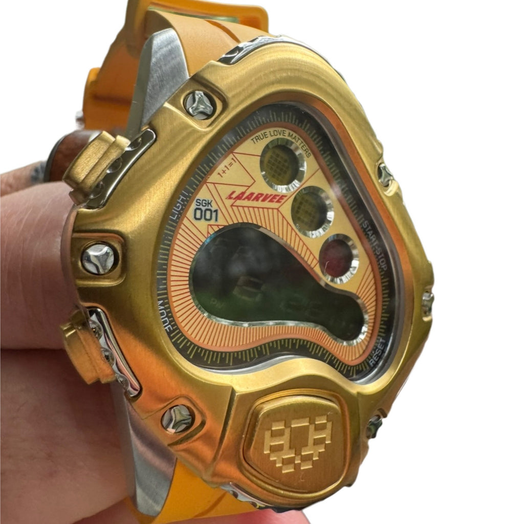 LAARVEE Sinngouki SGK001 Gold Yellow Digital Watch 2024 (NEW-)