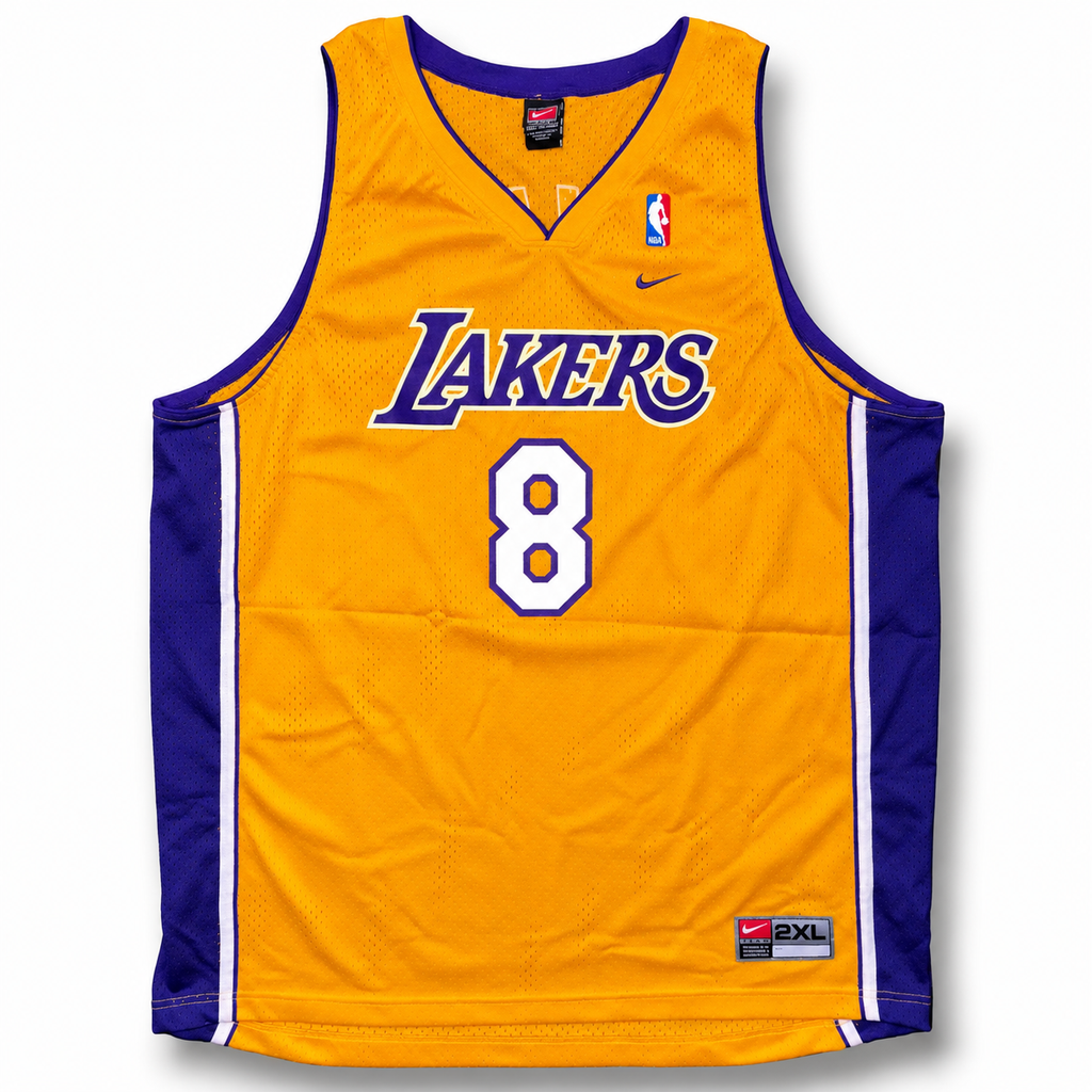 Nike Los Angeles Lakers Kobe Bryant Swingman Vintage Jersey Yellow 2002 (USED)