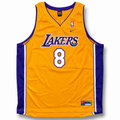 Nike Los Angeles Lakers Kobe Bryant Swingman Vintage Jersey Yellow 2002 (USED)