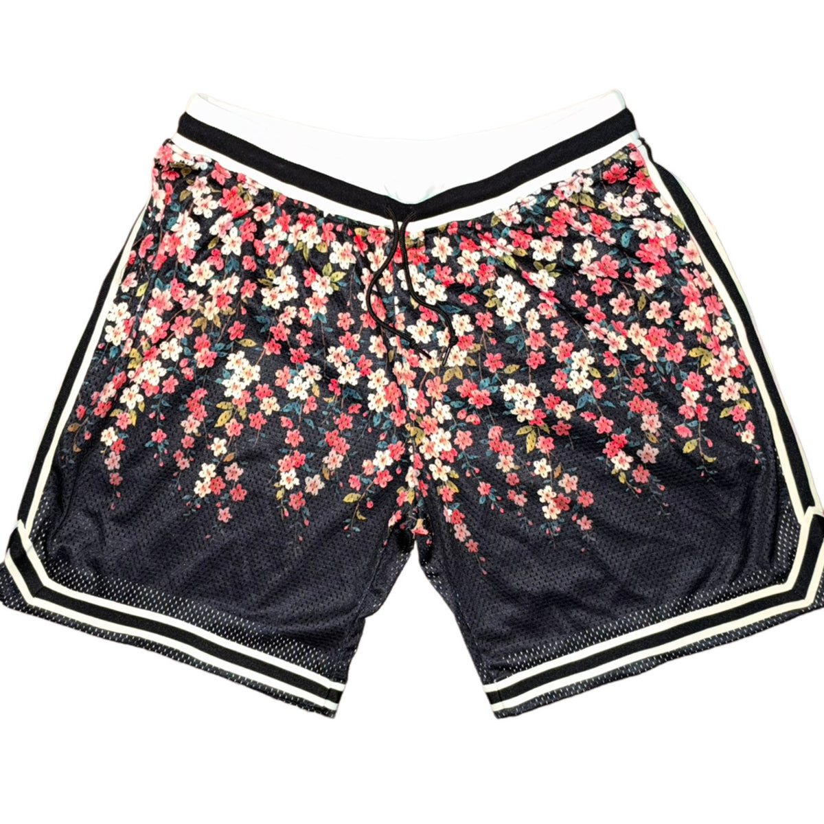 John Elliott Kabuki Cherry Blossom Game Short Black 2019 (USED)