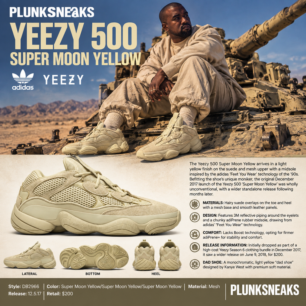 adidas Yeezy 500 Super Moon Yellow 2017 (USED)