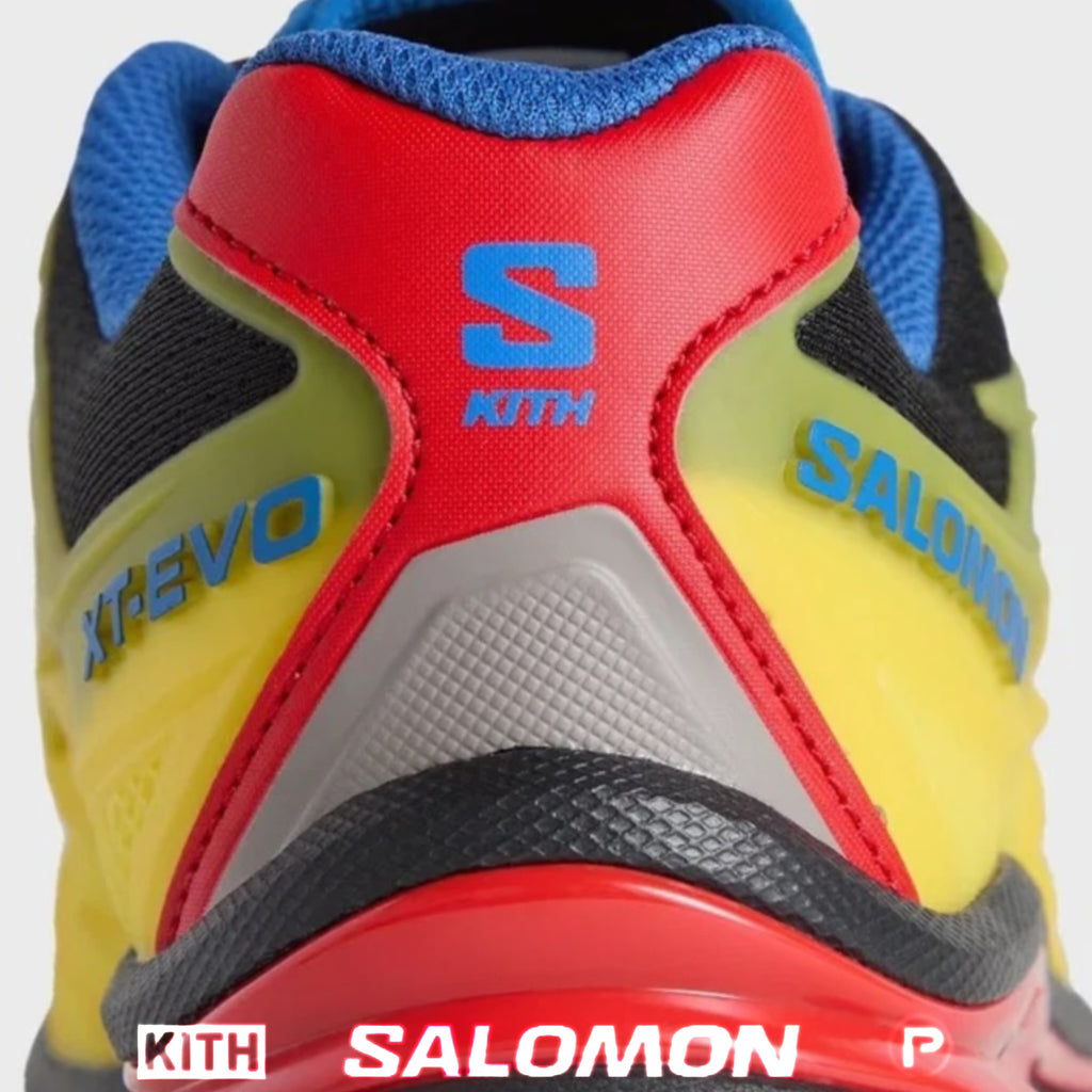 Kith for Salomon XT-EVO Black Lemon Lava Falls