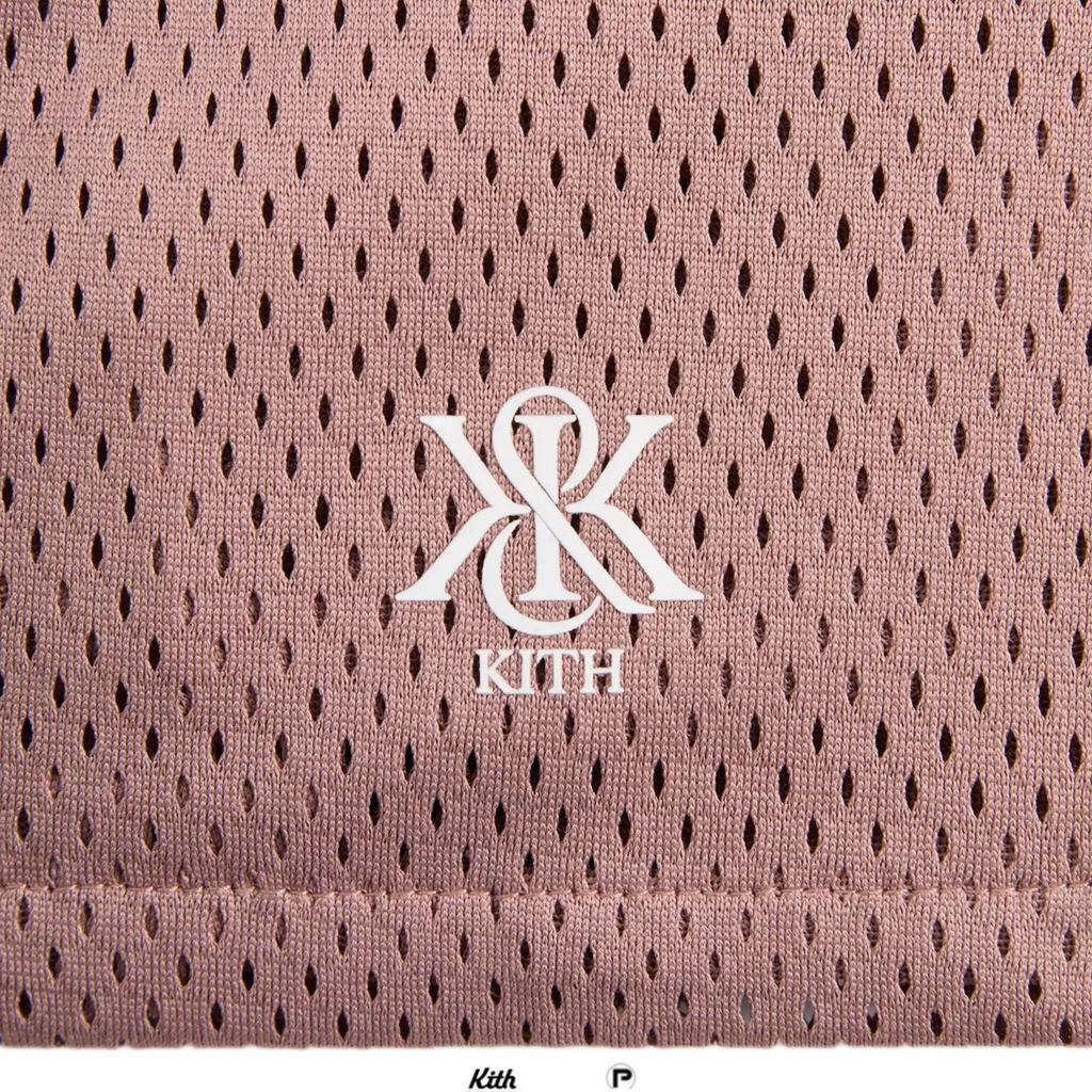 Kith K-Tech Harden Panelled Mesh Short Dusty Mauve 2025