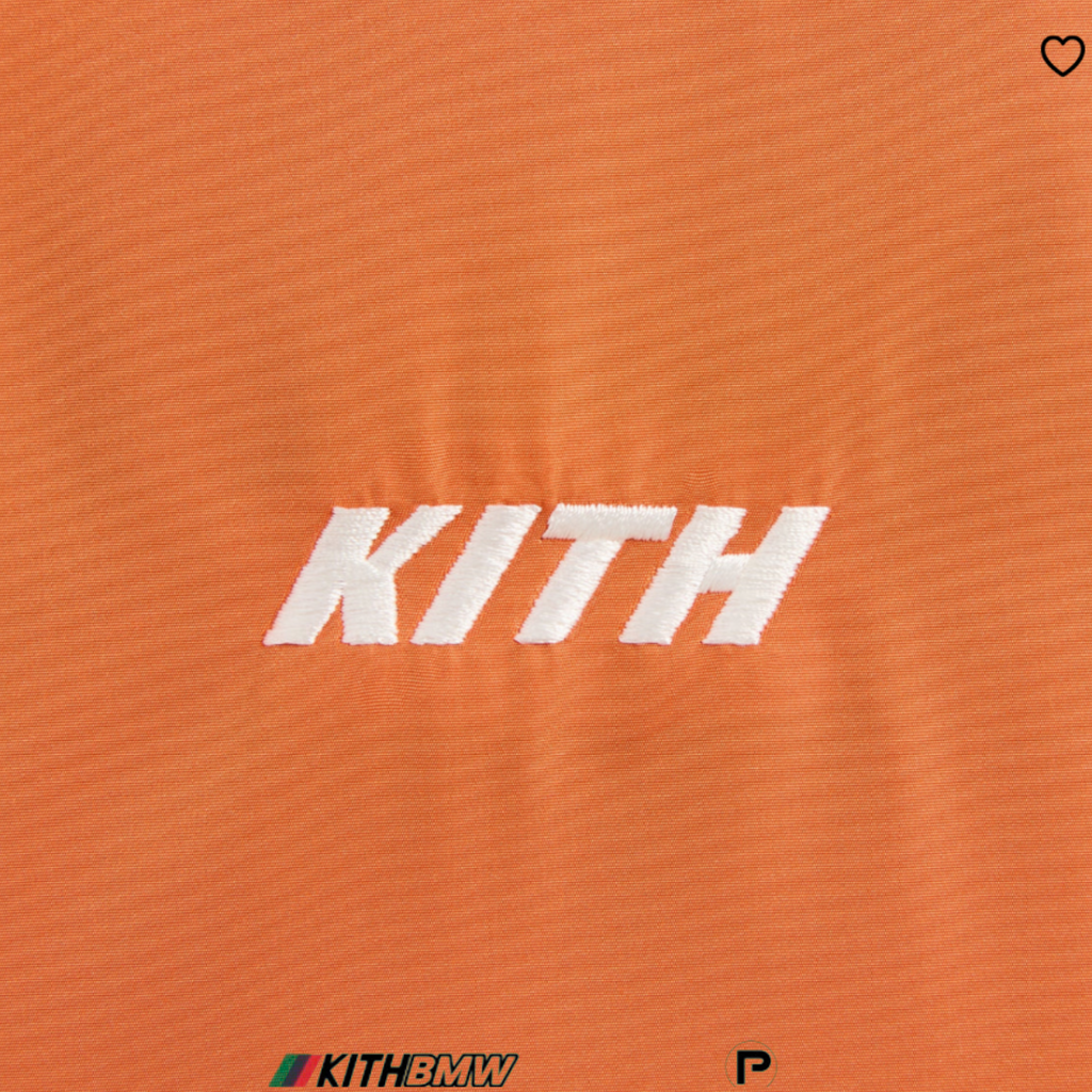 Kith for BMW Eckhart Nylon Jacket Sunglow
