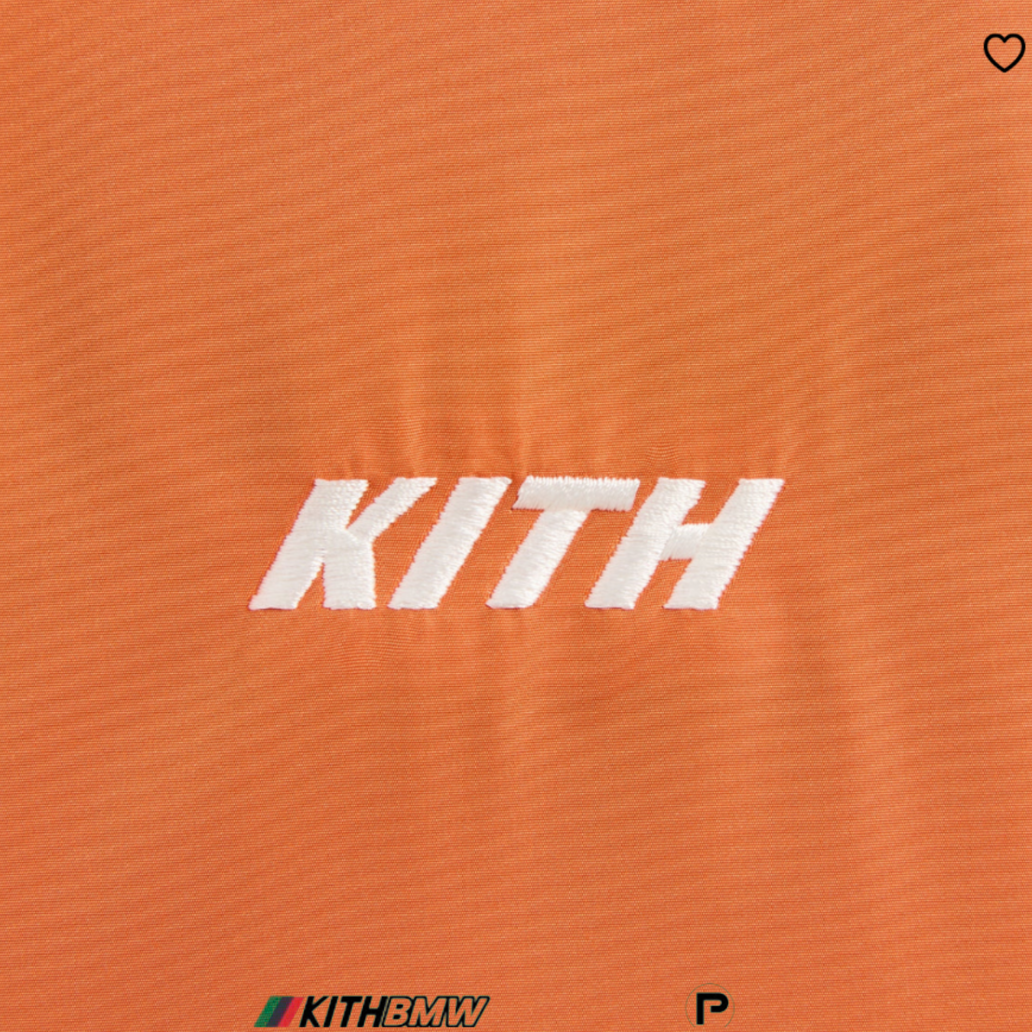 Kith for BMW Eckhart Nylon Jacket Sunglow