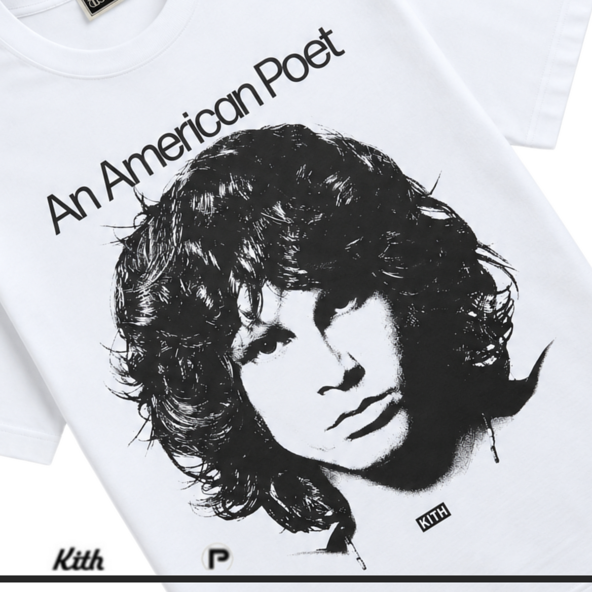 Kith Records for The Doors American Poet Tee White 2026