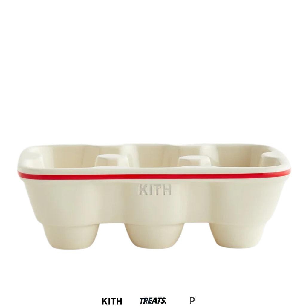 Kith Treats Farmers Market Ceramic Half Dozen Egg Holder