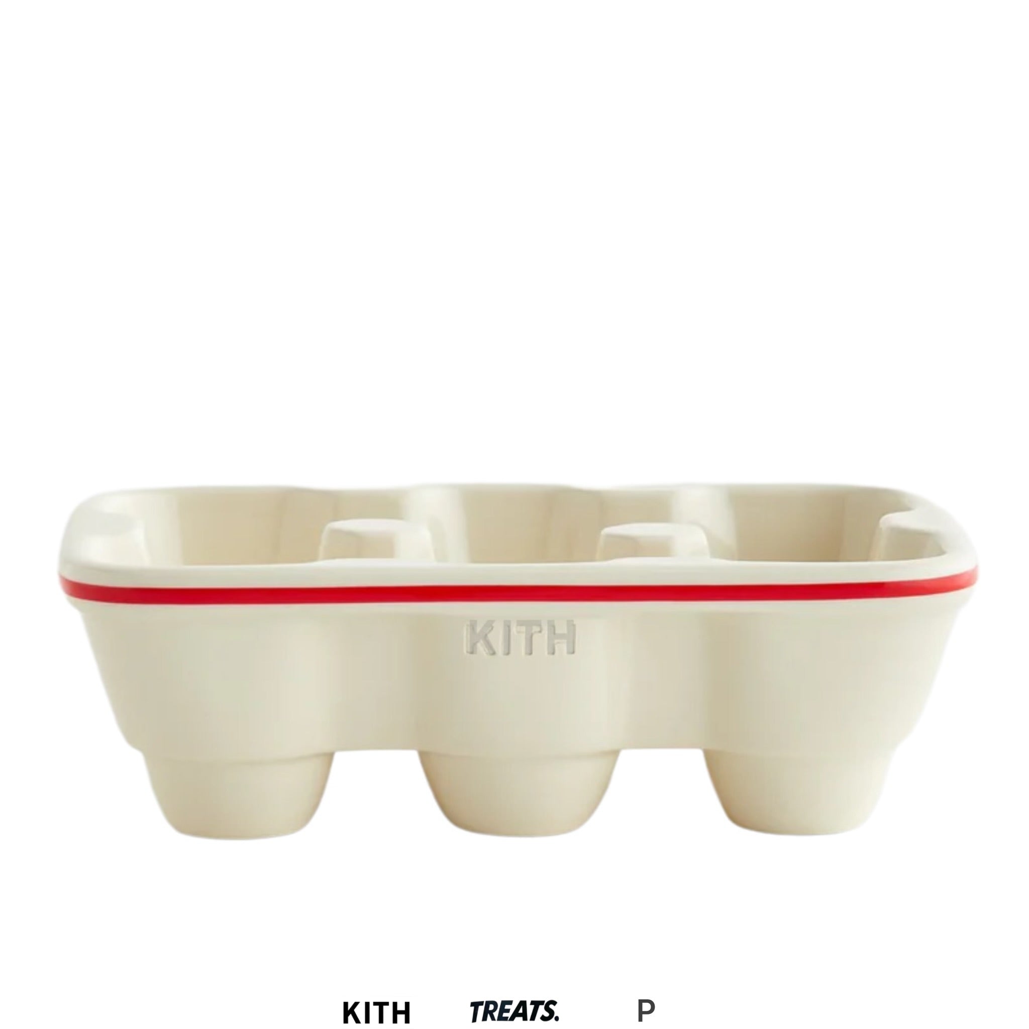 Kith Treats Farmers Market Ceramic Half Dozen Egg Holder