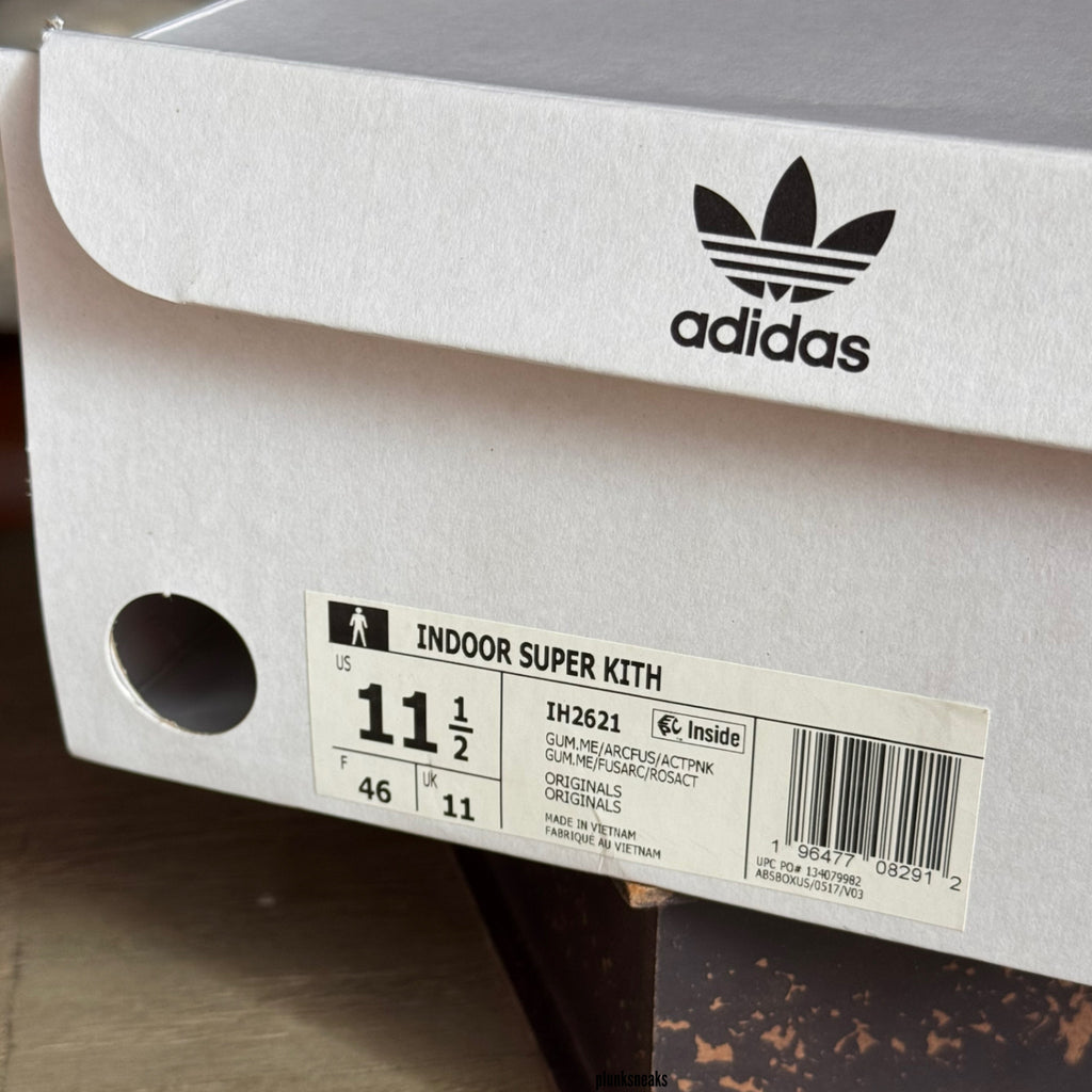 Kith adidas Indoor Super Classics Program 2024 (USED)