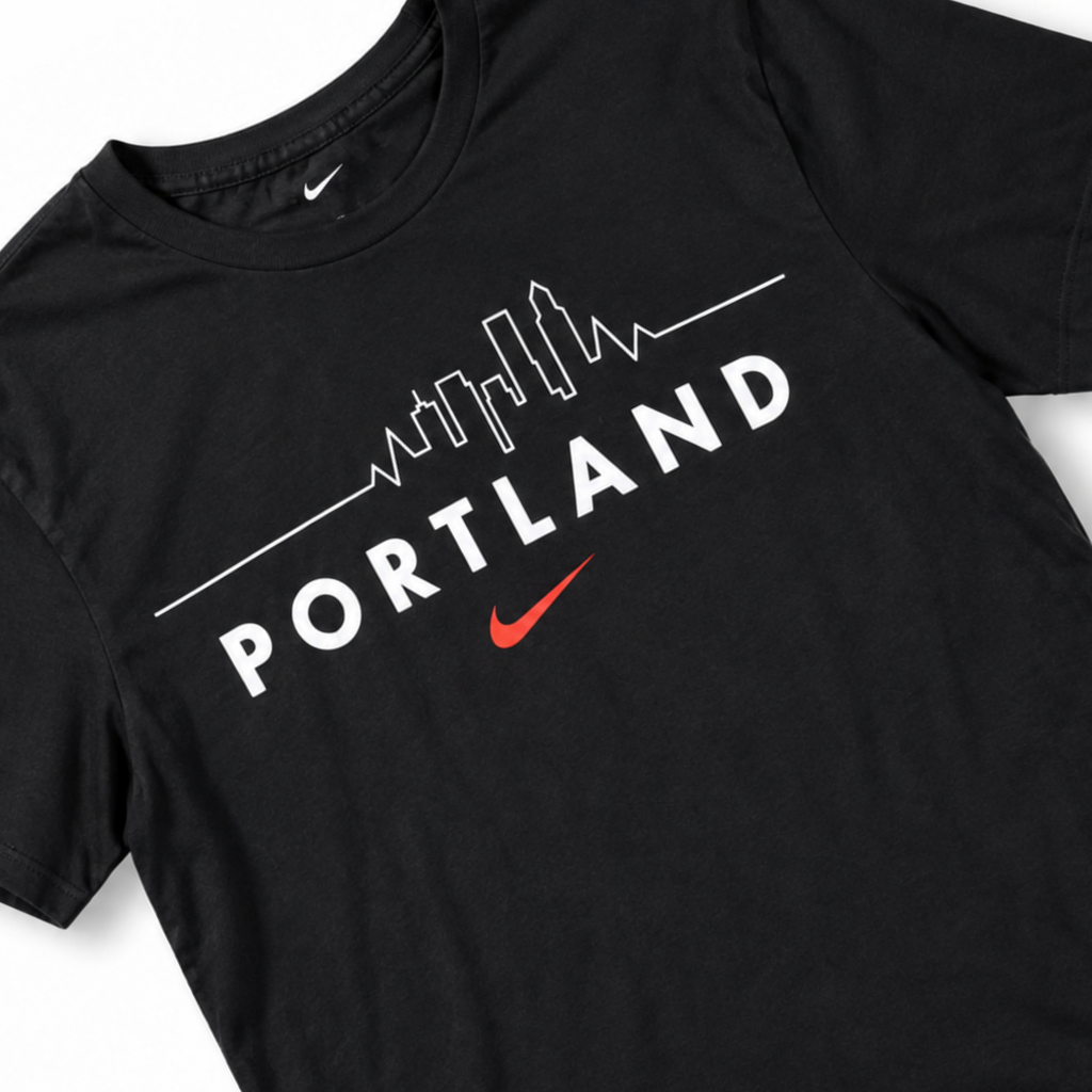 Nike Portland Store Tee Black 2018 (USED)