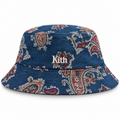 Kith Silk Cotton Paisley Reversible Bucket Hat 2021 (USED)